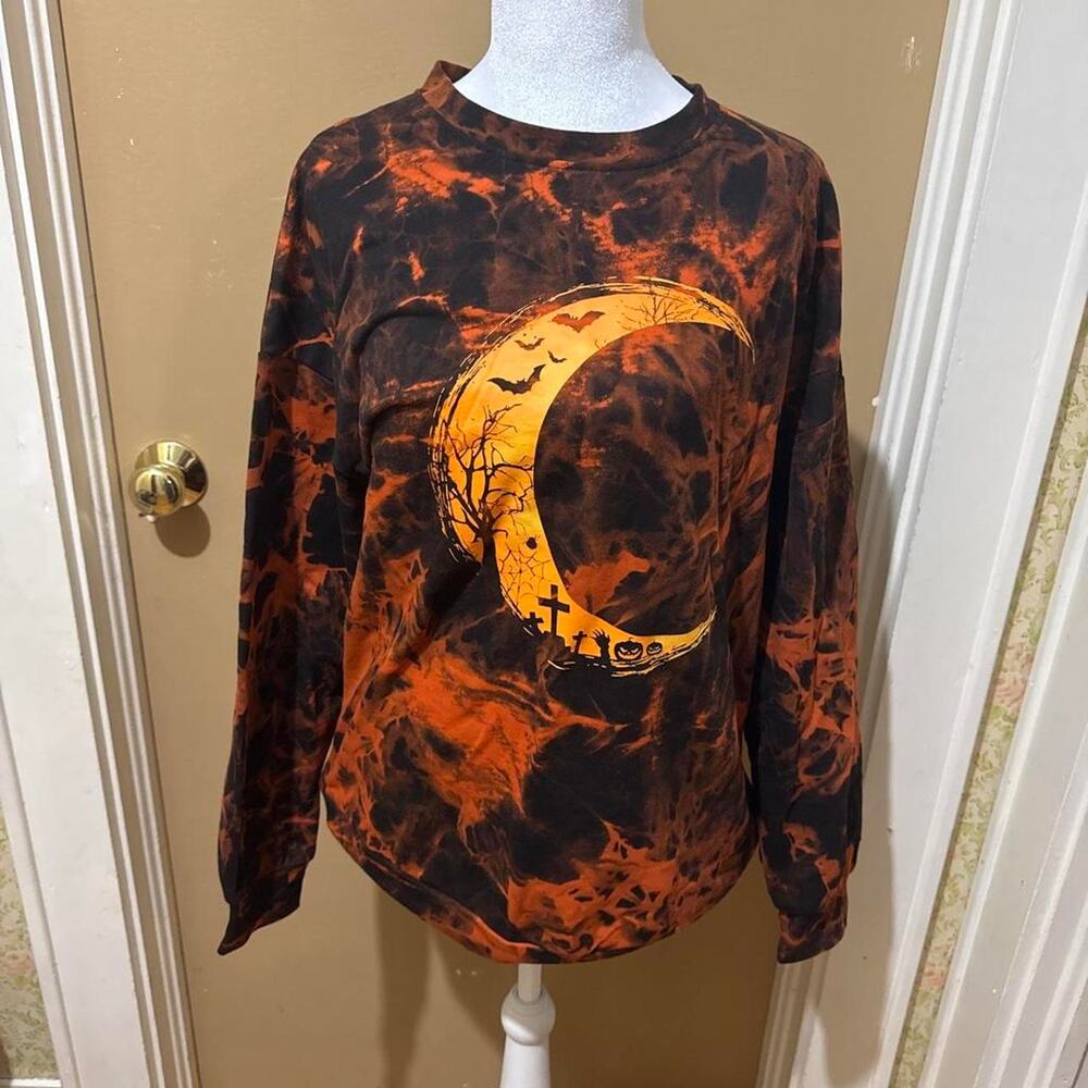 Orange and black Halloween Sweater